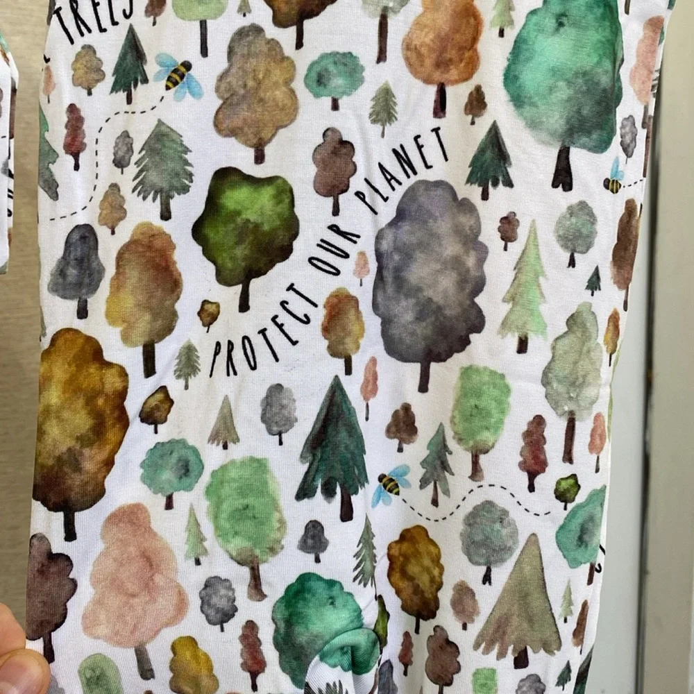 Wild Woven (formerly Kind Thing) Save the Trees Zip Romper - Picture 4 of 11